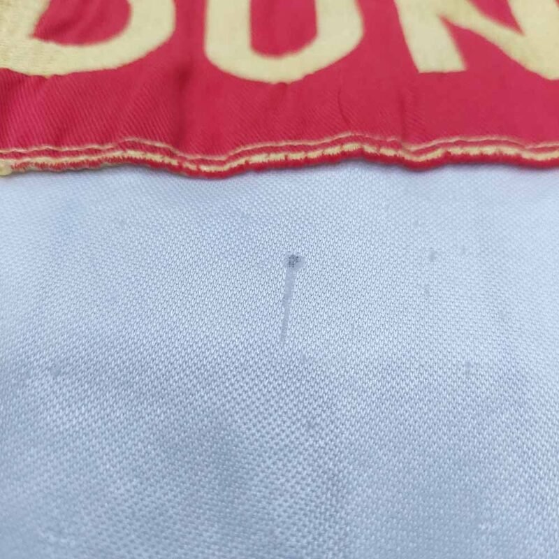 1994 – 95 AREMA MALANG AWAY MATCH WORN SHIRT #10 - Image 8
