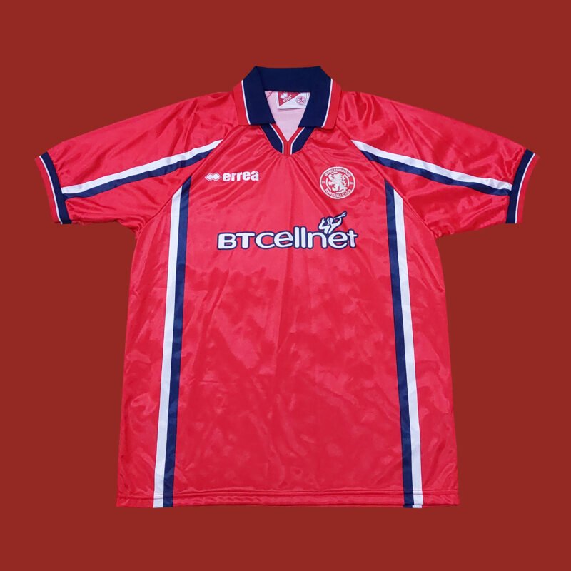 1999 – 00 MIDDLESBROUGH HOME SHIRT