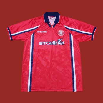 1999 – 00 MIDDLESBROUGH HOME SHIRT
