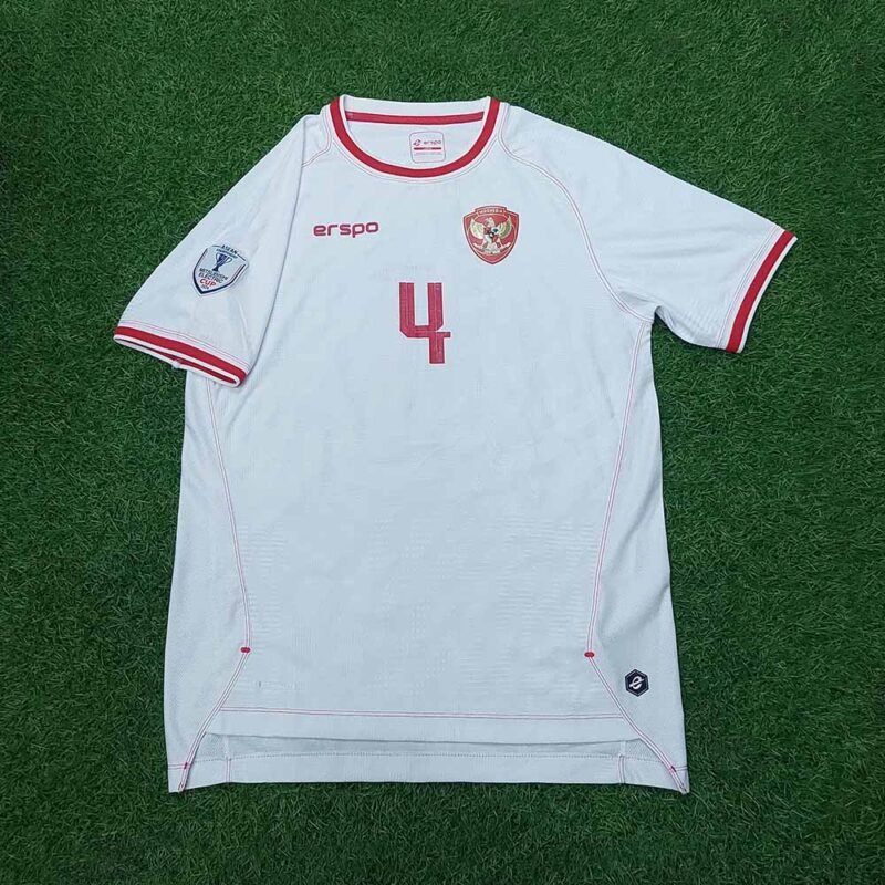 2024 INDONESIA AWAY MATCH ISSUE SHIRT KADEK AREL + SHORTS - Image 2