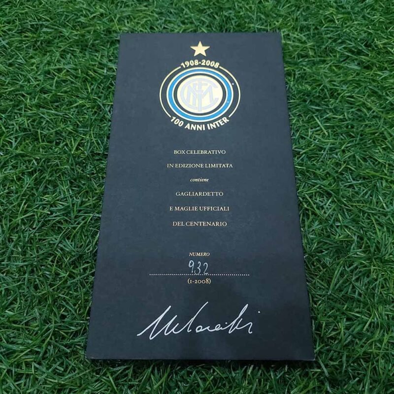 2007 – 08 INTER MILAN CENTENARY SHIRT BOXSET EDITION - Image 2
