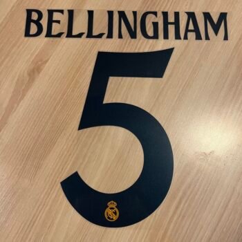 2024 - 25 REAL MADRID AWAY CUP NAMESET BELLINGHAM