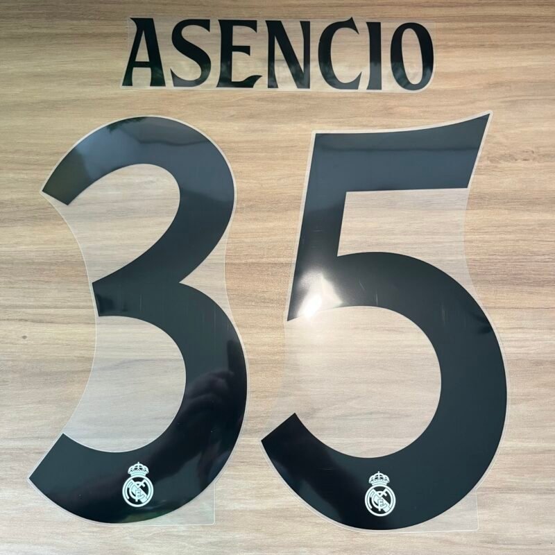 2024 - 25 REAL MADRID HOME CUP NAMESET ASENCIO