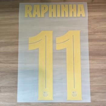 2024 - 25 BARCELONA HOME CUP NAMESET RAPHINHA