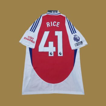 2024 – 25 ARSENAL HOME SHIRT RICE