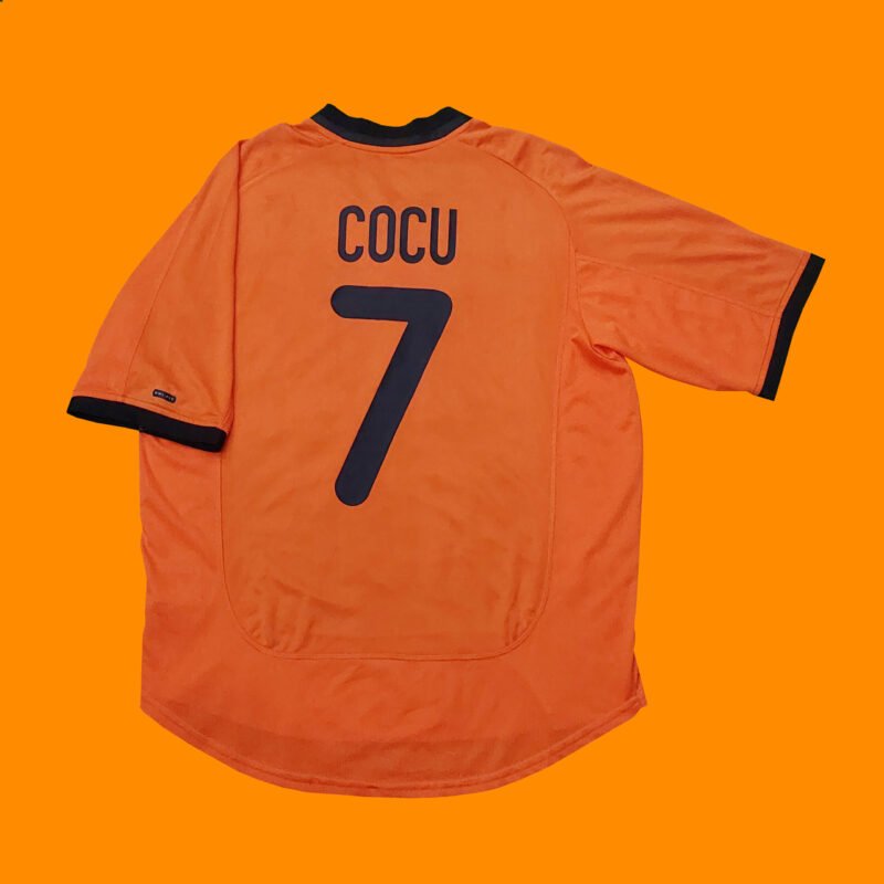 2000 NETHERLANDS HOME SHIRT COCU