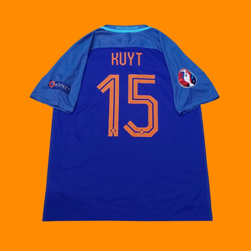 2016 NETHERLANDS AWAY SHIRT KUYT
