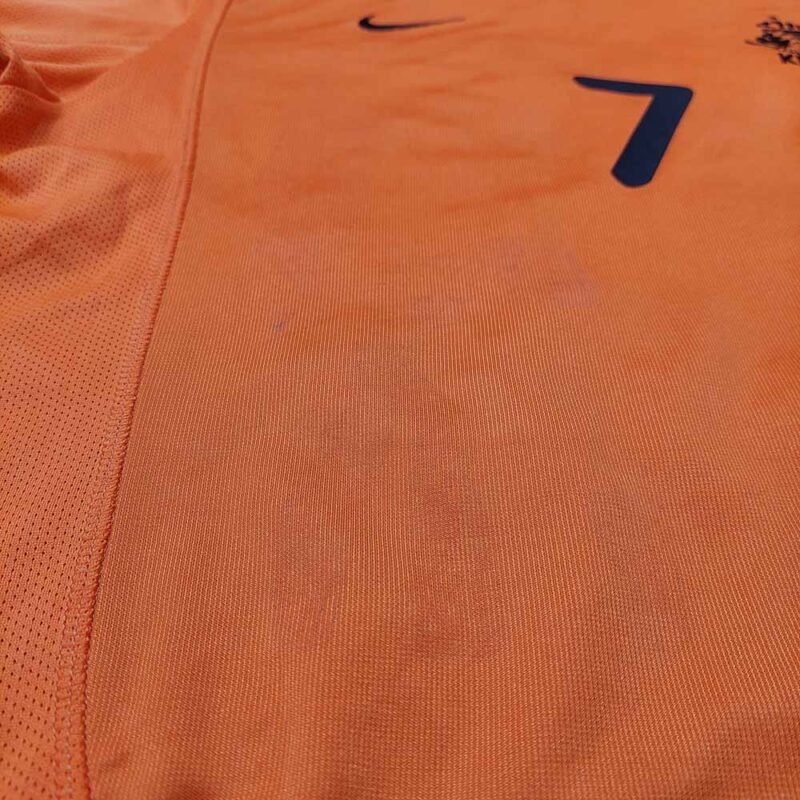 2000 NETHERLANDS HOME SHIRT COCU - Image 4