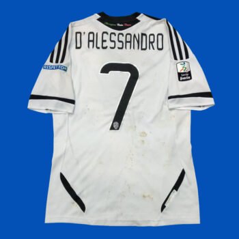2012 – 13 CESENA HOME MATCH WORN SHIRT D'ALESSANDRO