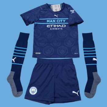 2021 – 22 MANCHESTER CITY THIRD MINI KIT SHIRT