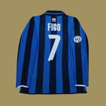 2007 – 08 INTER MILAN HOME LS SHIRT FIGO