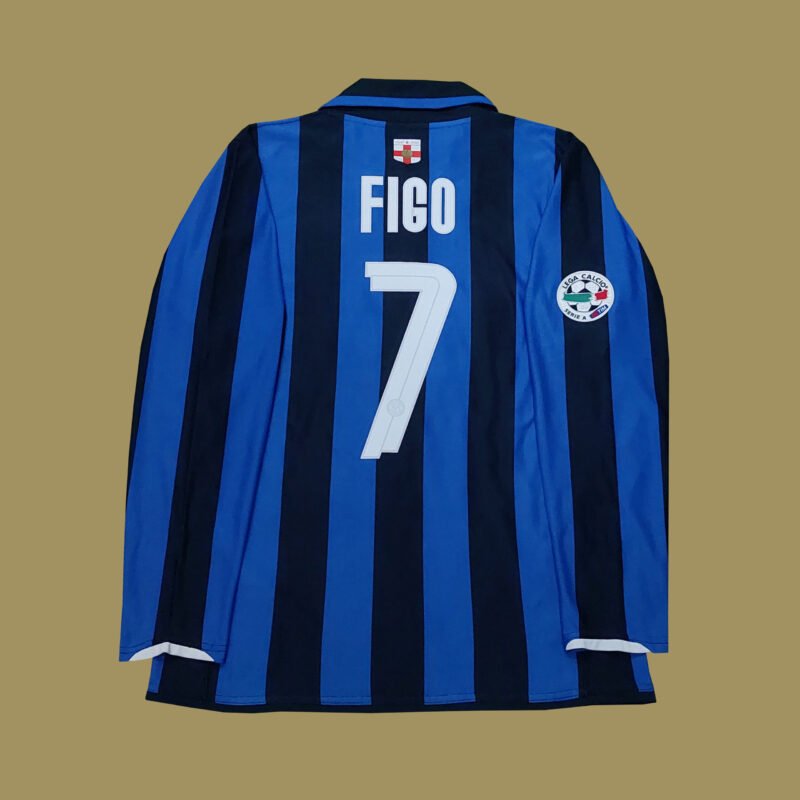 2007 – 08 INTER MILAN HOME LS SHIRT FIGO