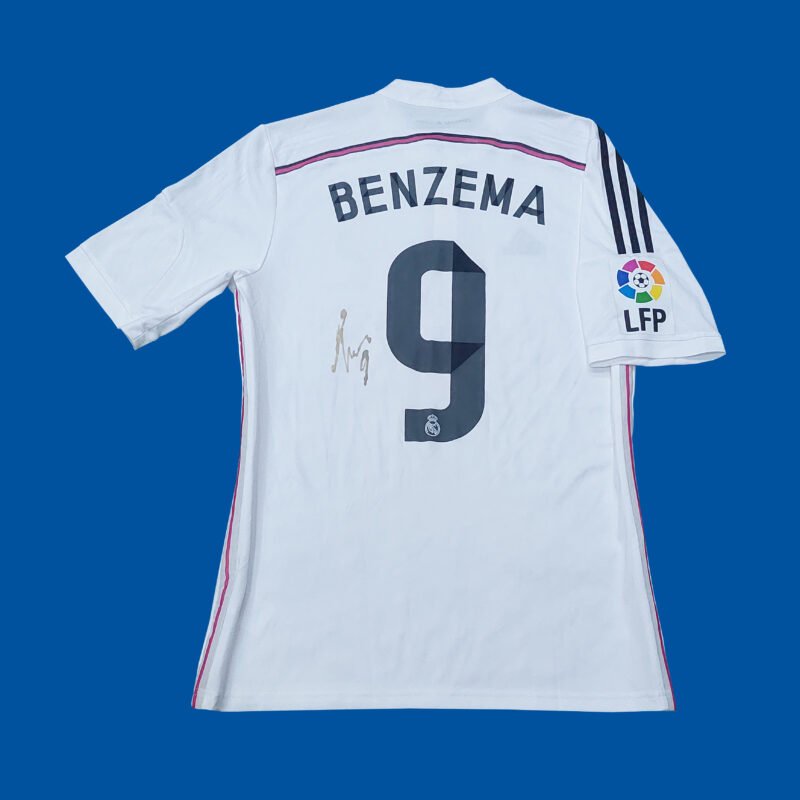 2014 – 15 REAL MADRID HOME SHIRT BENZEMA