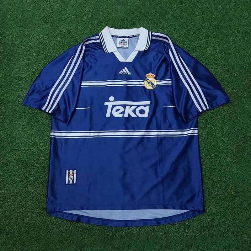1998 – 99 REAL MADRID AWAY SHIRT REDONDO - Image 2