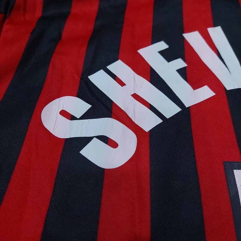 1999 – 00 AC MILAN HOME CENTENARY SHIRT SHEVCHENKO - Image 3