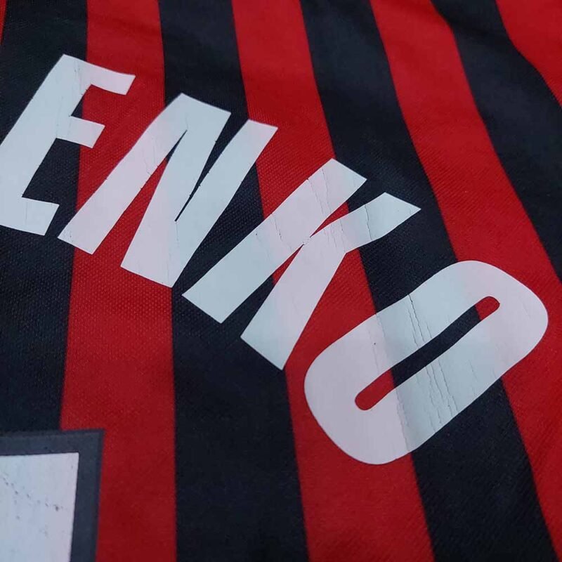 1999 – 00 AC MILAN HOME CENTENARY SHIRT SHEVCHENKO - Image 5