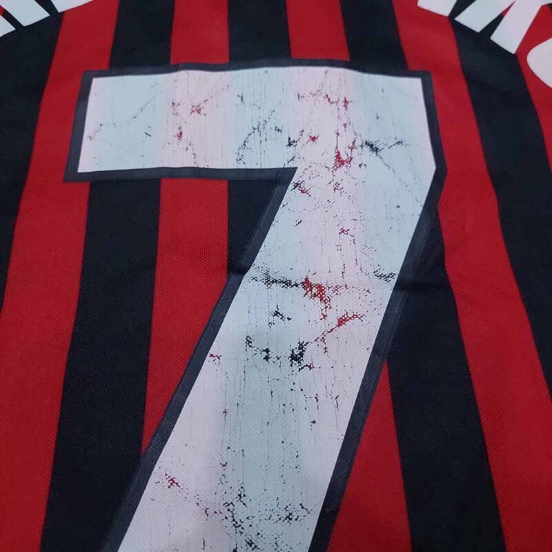 1999 – 00 AC MILAN HOME CENTENARY SHIRT SHEVCHENKO - Image 6