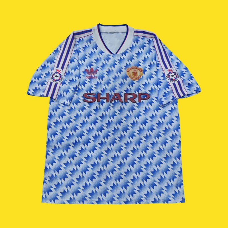 1990 – 92 MANCHESTER UNITED AWAY SHIRT #8