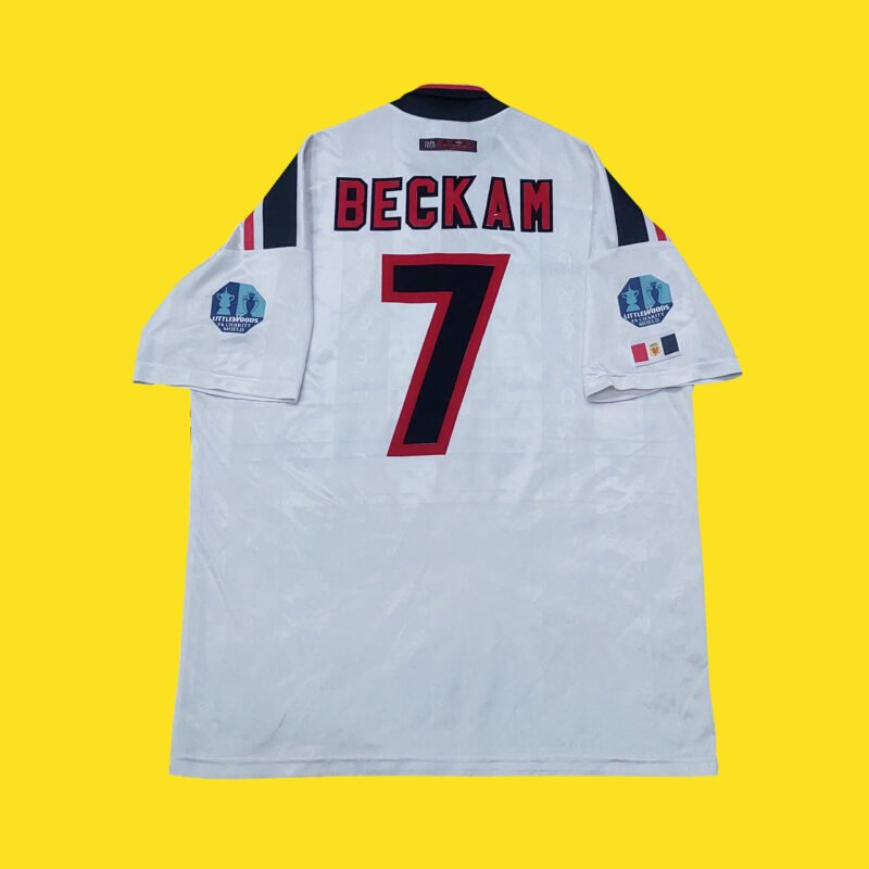 1997 – 98 MANCHESTER UNITED AWAY SHIRT BECKHAM