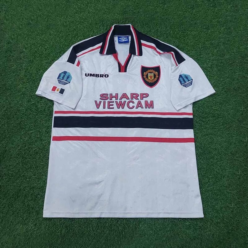 1997 – 98 MANCHESTER UNITED AWAY SHIRT BECKHAM - Image 2