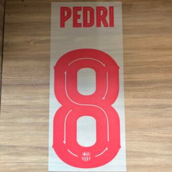 2024 - 25 BARCELONA AWAY CUP NAMESET PEDRI