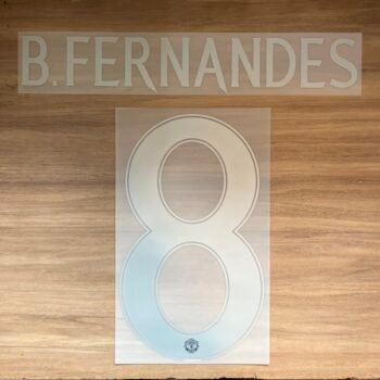 2024 - 25 MANCHESTER UNITED AWAY CUP NAMESET BRUNO FERNANDES