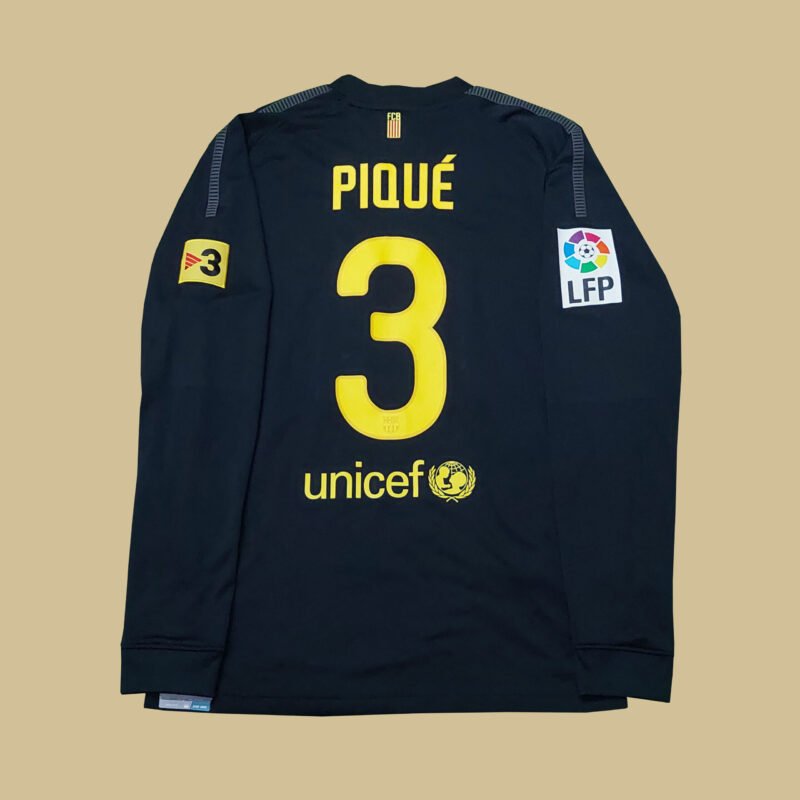2011 – 12 BARCELONA AWAY LS SHIRT PIQUE