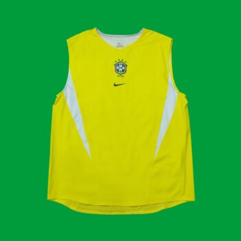 2002 BRAZIL PLAYER ISSUE TRAINING VEST