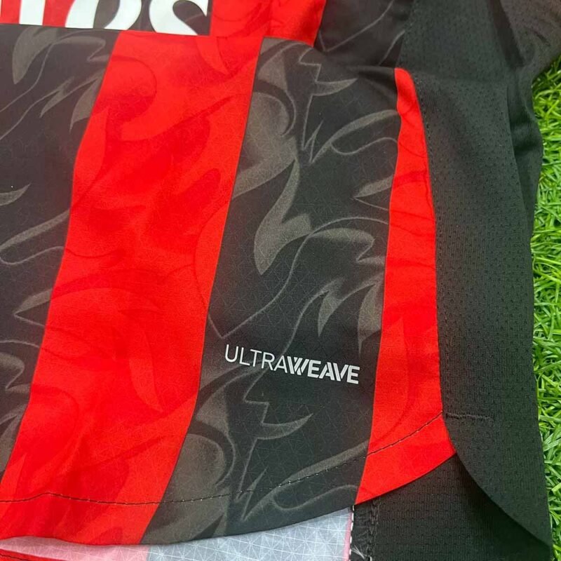 2025 – 26 AC MILAN HOME AUTHENTIC PLAYER ISSUE SHIRT - Image 5