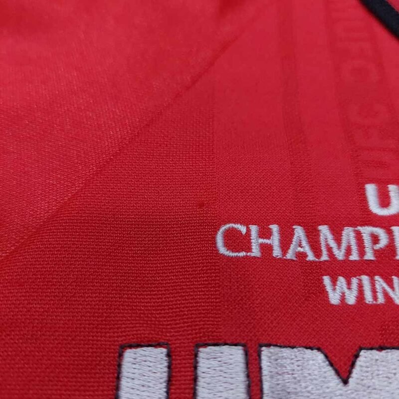 1999 – 00 MANCHESTER UNITED HOME UCL SHIRT SHERINGHAM - Image 8