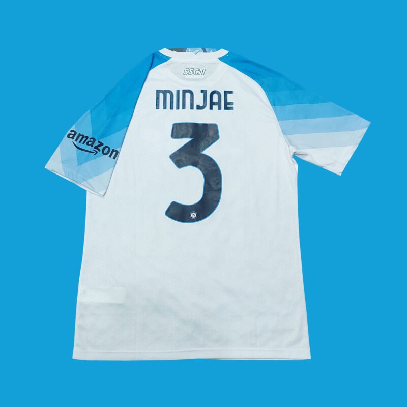 2022 – 23 NAPOLI AWAY PLAYER ISSUE SHIRT KIM MIN-JAE