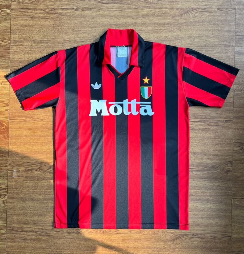 1993 - 94 AC MILAN HOME SHIRT #9 ( VAN BASTEN ) - Image 2