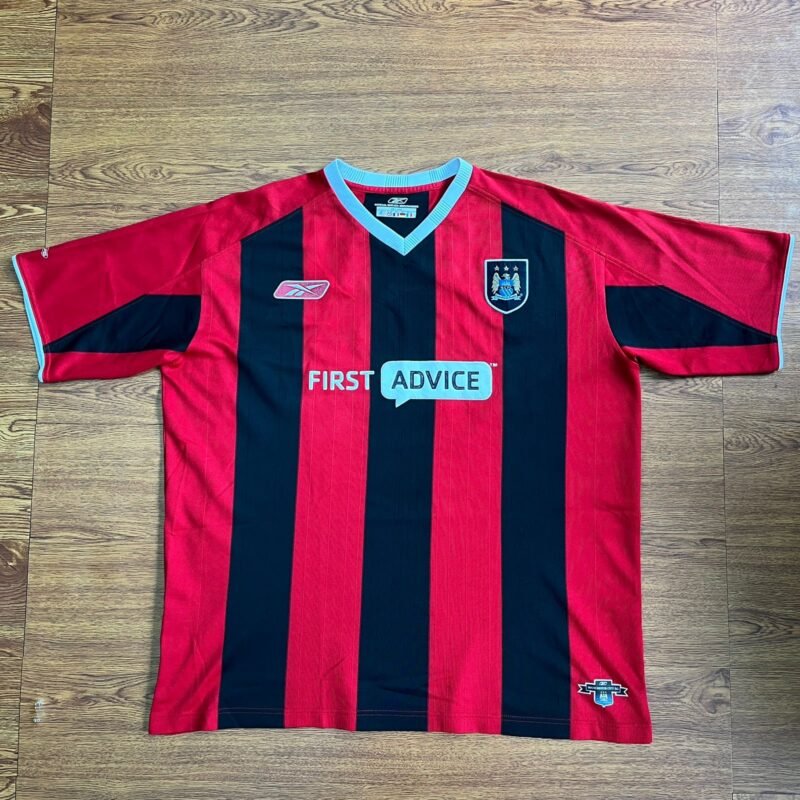 2003 - 04 MANCHESTER CITY AWAY SHIRT MC MANAMAN - Image 2