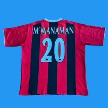 2003 - 04 MANCHESTER CITY AWAY SHIRT MC MANAMAN