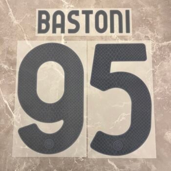 2024 - 25 INTER MILAN AWAY NAMESET BASTONI