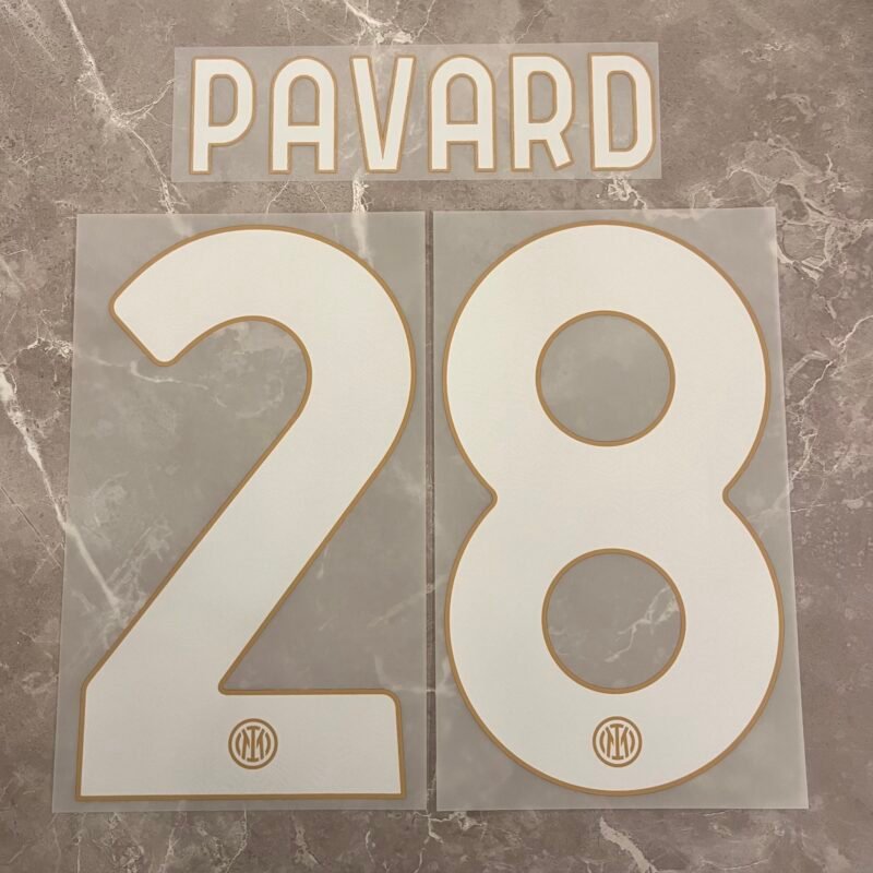 2024 - 25 INTER MILAN HOME NAMESET PAVARD