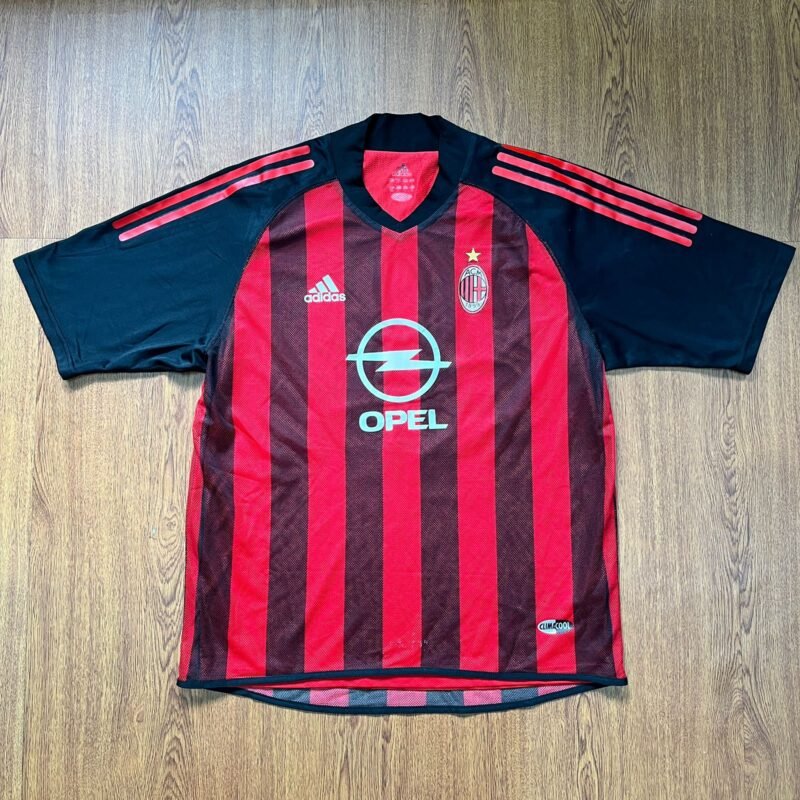 2002 - 03 AC MILAN HOME PLAYER ISSUE SHIRT SHEVCHENKO - Image 2