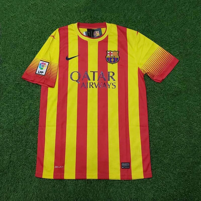 2013 – 14 BARCELONA AWAY SHIRT XAVI - Image 2
