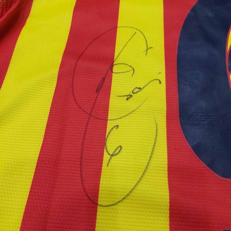 2013 – 14 BARCELONA AWAY SHIRT XAVI - Image 3