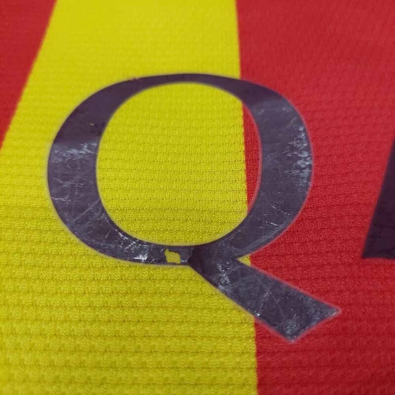 2013 – 14 BARCELONA AWAY SHIRT XAVI - Image 4