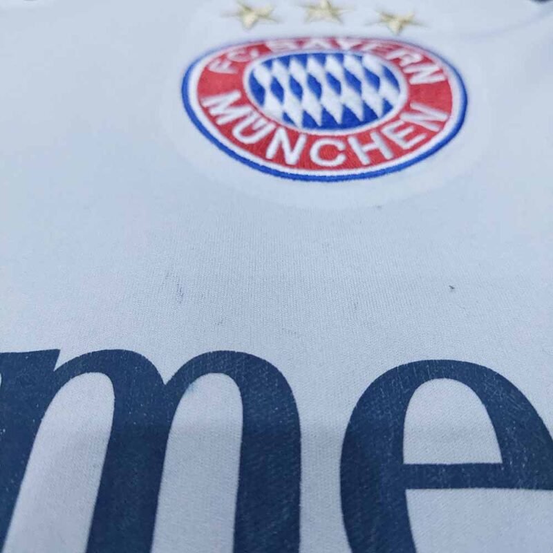 2007 – 08 BAYERN MUNCHEN AWAY MATCH ISSUE SHIRT SCHWEINSTEIGER - Image 11