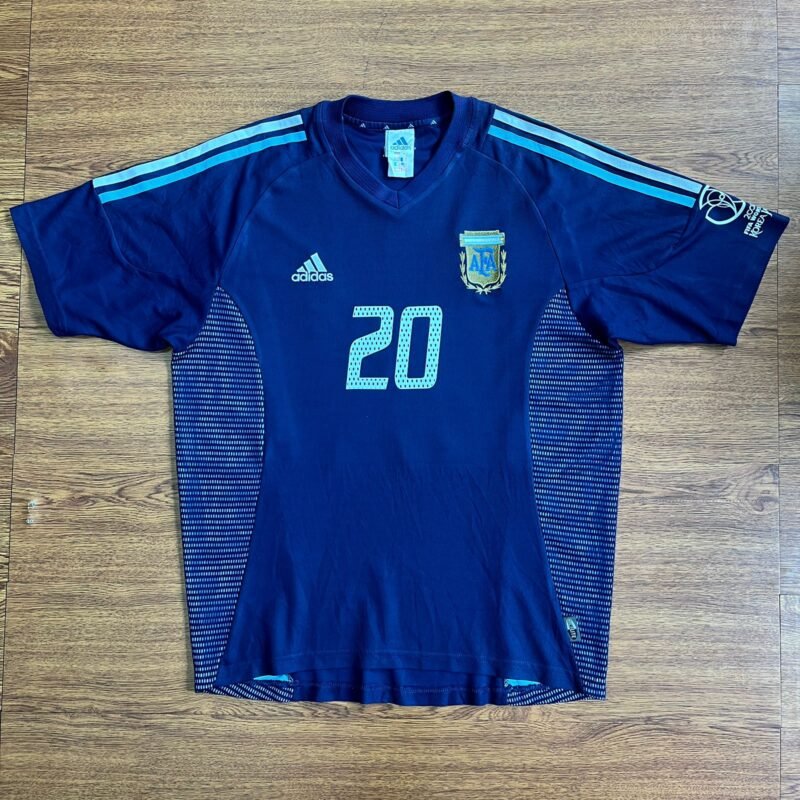 2002 ARGENTINA AWAY SHIRT GALLARDO - Image 2