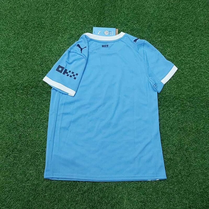 2025 – 26 MANCHESTER CITY HOME BOYS SHIRT - Image 2