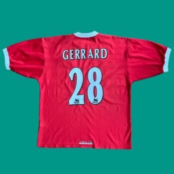 1998 - 99 LIVERPOOL HOME SHIRT GERRARD