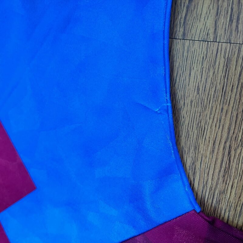 1990 - 1991 ASTON VILLA HOME SHIRT #5 - Image 7