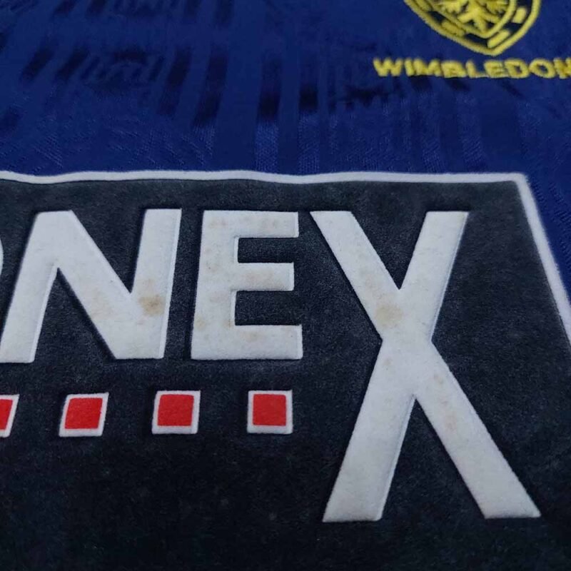 1997 – 99 WIMBLEDON FC HOME SHIRT - Image 4