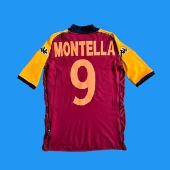 2002 - 03 AS ROMA UCL SHIRT MONTELLA