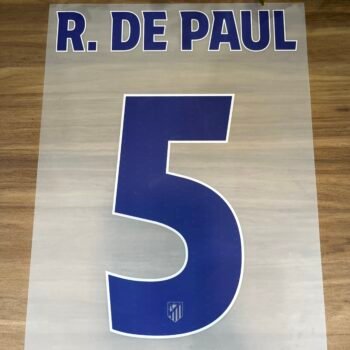 2025 - 26 ATLETICO MADRID HOME CUP NAMESET DE PAUL