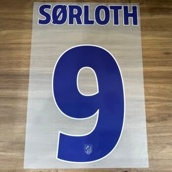 2025 ATLETICO MADRID HOME CUP NAMESET SORLOTH