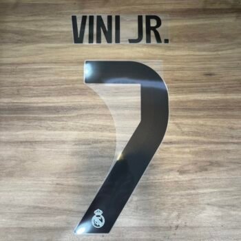 2025 - 26 REAL MADRID HOME CUP NAMESET VINI JR